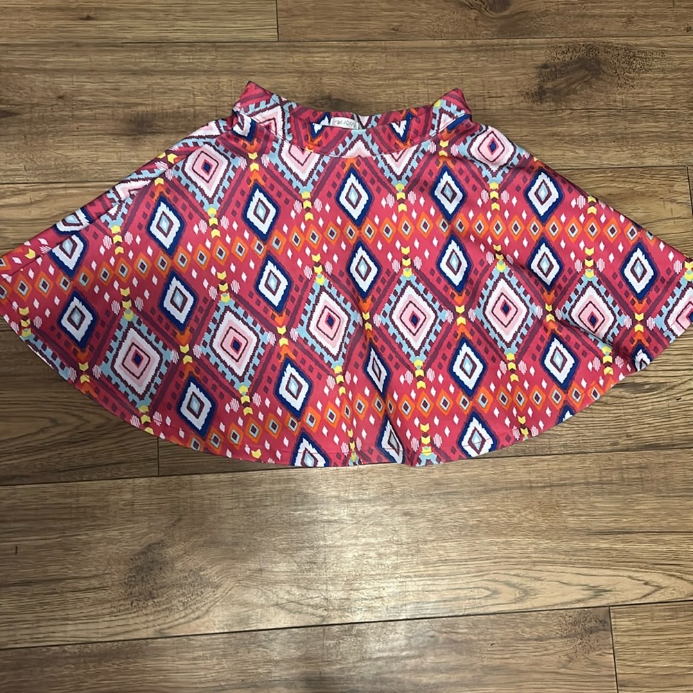 Girls The Children’s Place Casual Pattern Skirt Sz 7/8